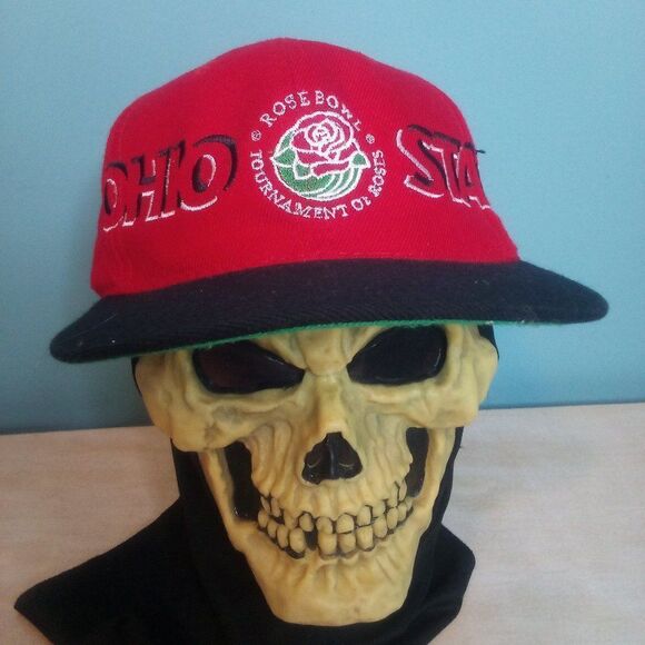 Deadstock Vintage Ohio State Buckeyes Rose Bowl 1997 Snap Back Hat - Picture 1 of 8